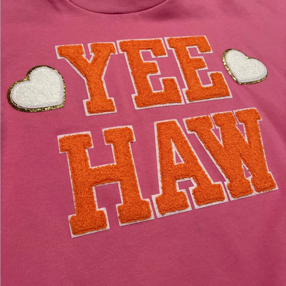 Judith March YEE HAW Sweatshirt Size Medium - Picture 6 of 7